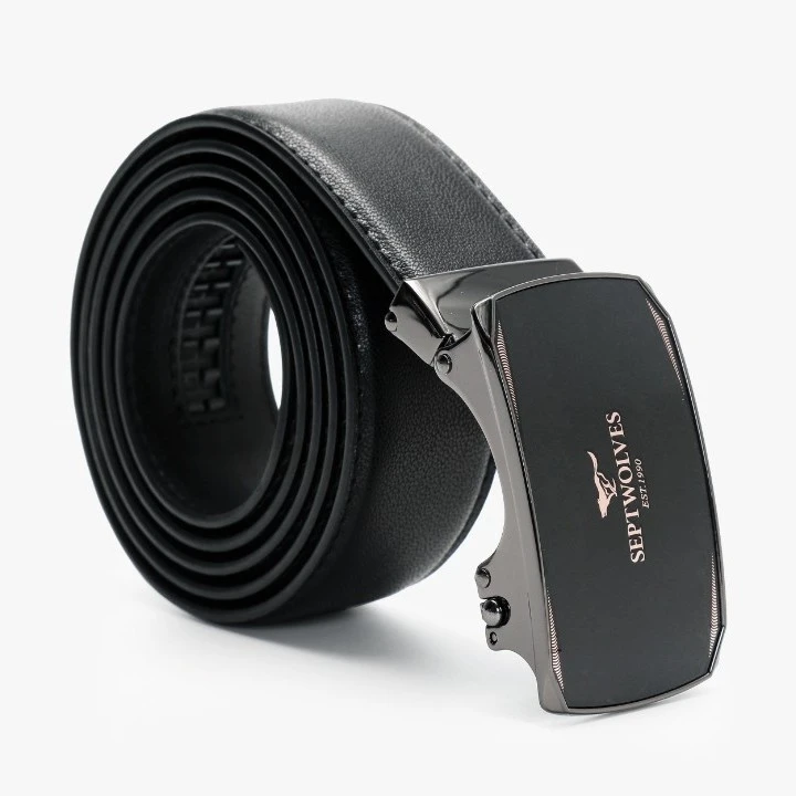 【粉丝福利限拍一单】七匹狼节日礼物皮自动扣带牛皮革皮带腰带新年