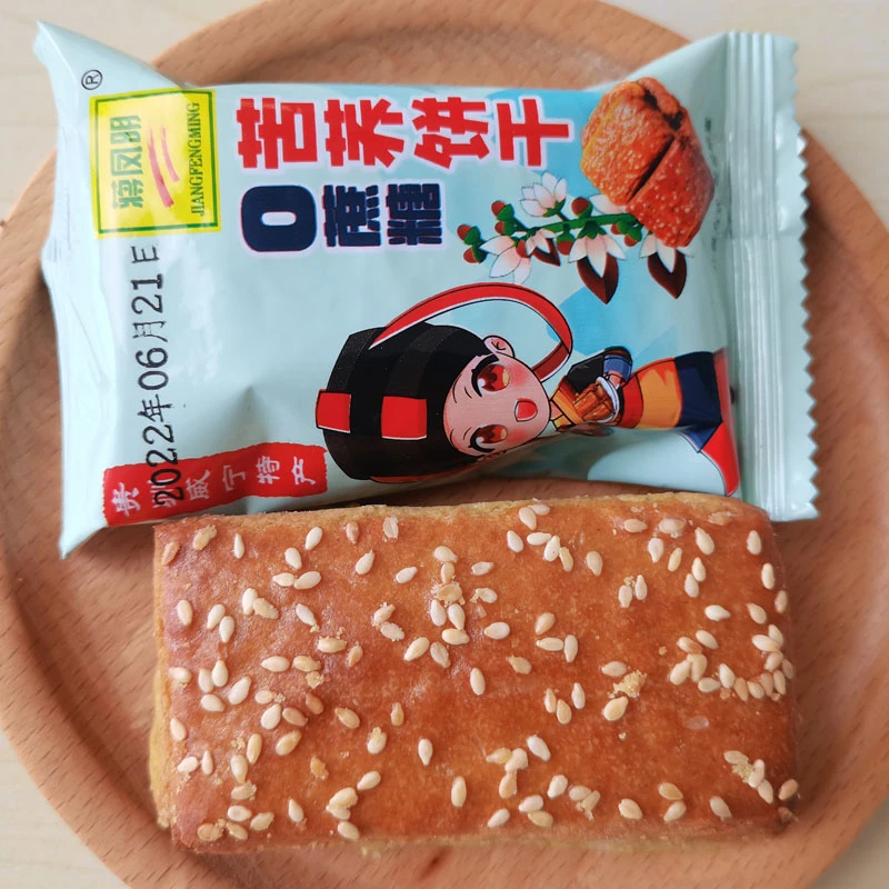 微微甜1-2分甜正无蔗糖蒋凤明苦荞饼干木糖醇原新鲜1斤约13个