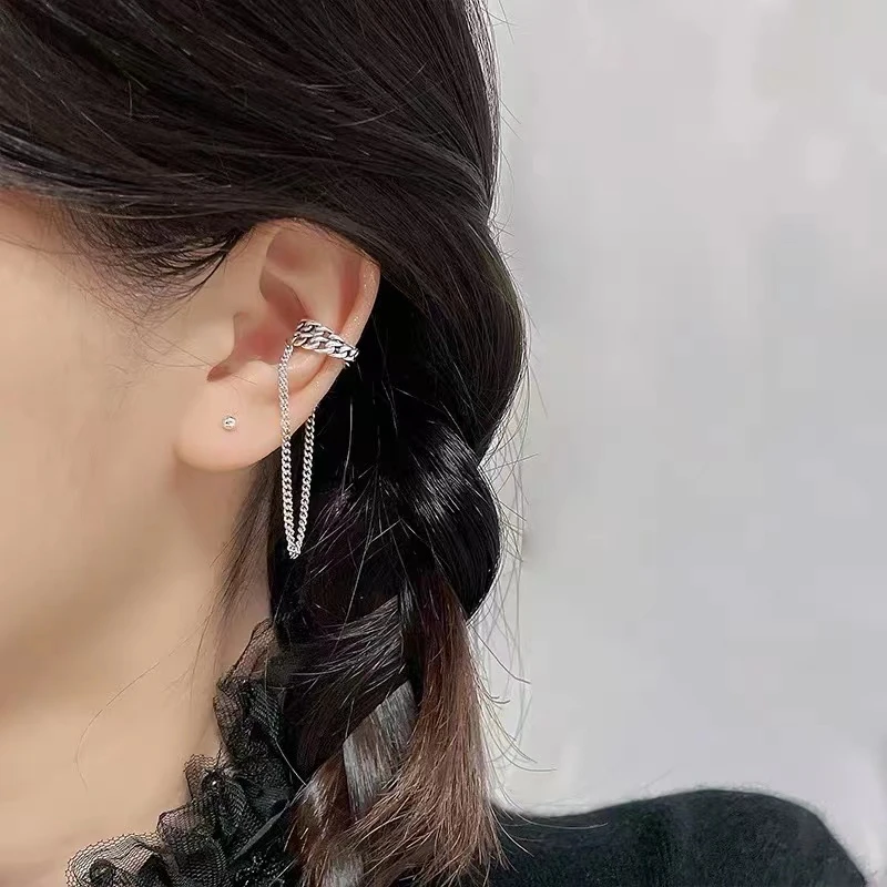 925银素款耳饰 春晓老银匠时尚耳骨夹