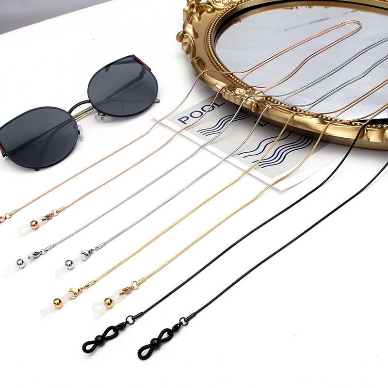 【吉祥蛇】蛇链不锈钢口罩链条眼镜链女挂脖防滑挂绳口罩耳机套男