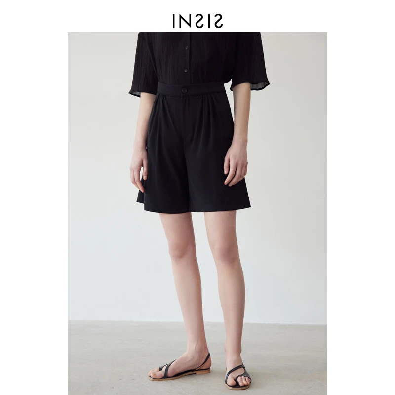 INSISFEMME基础休闲短裤夏季新款