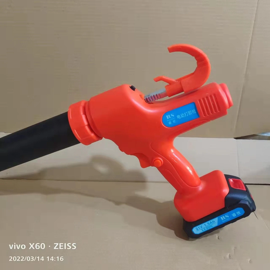 工业级新款电动胶枪无极变速加六档调速款电动胶枪软硬两用大容量