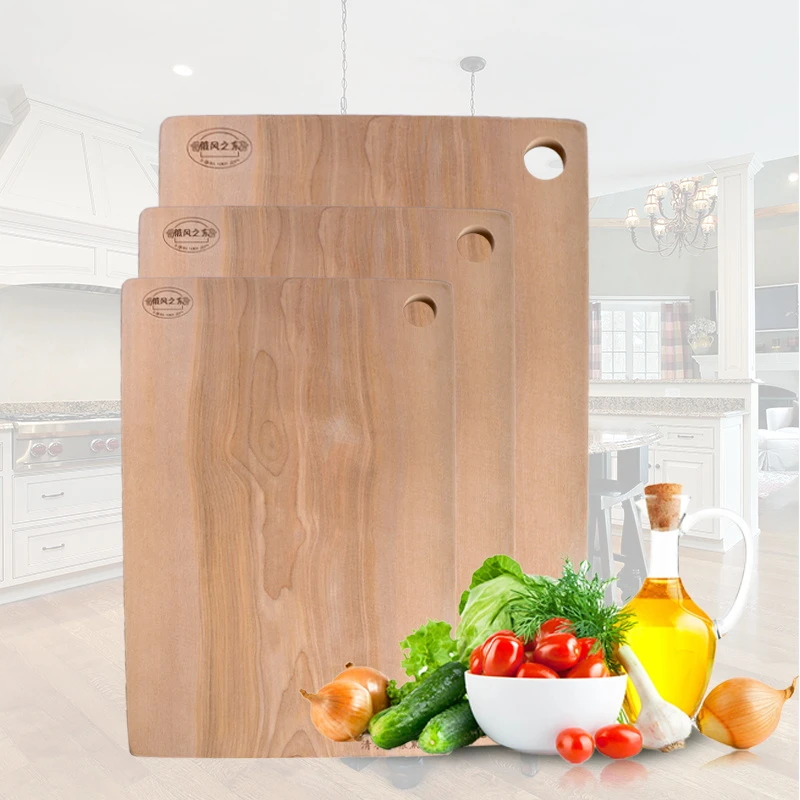 俄风之东俄罗斯枫桦实木一张独板菜板天然安全无胶家用砧板
