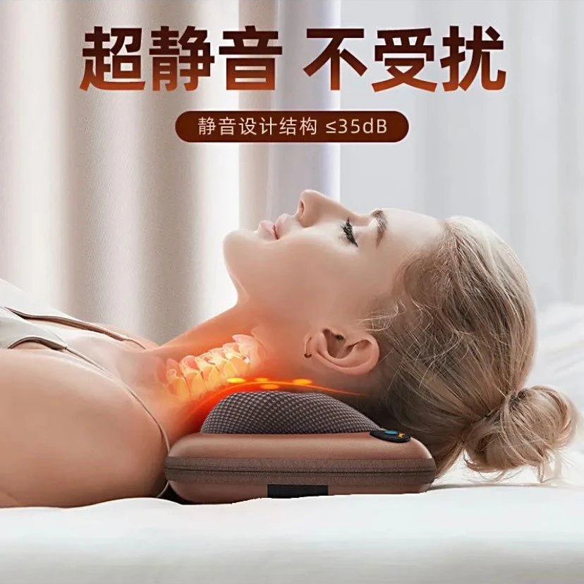 肩颈腰按摩器多功能电动按摩器家用车载枕头神器
