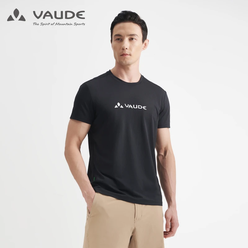 VAUDE巍德运动户外徒步吸湿排汗速干衣男抗菌圆领短袖VG2227510