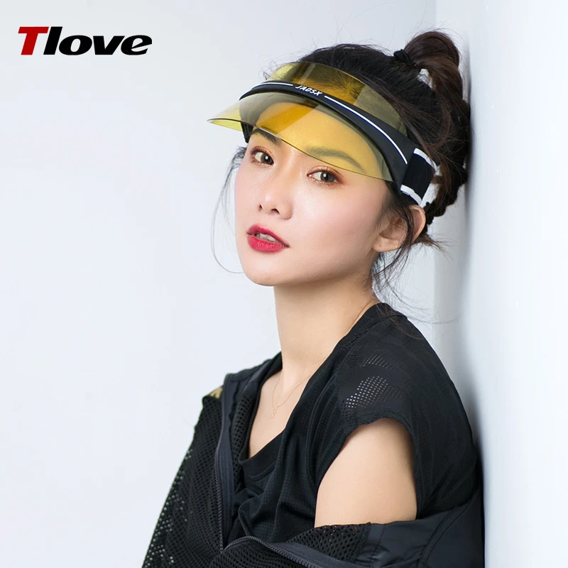 7749夏季新款时尚户外跑步骑行优雅短檐镜片遮阳帽