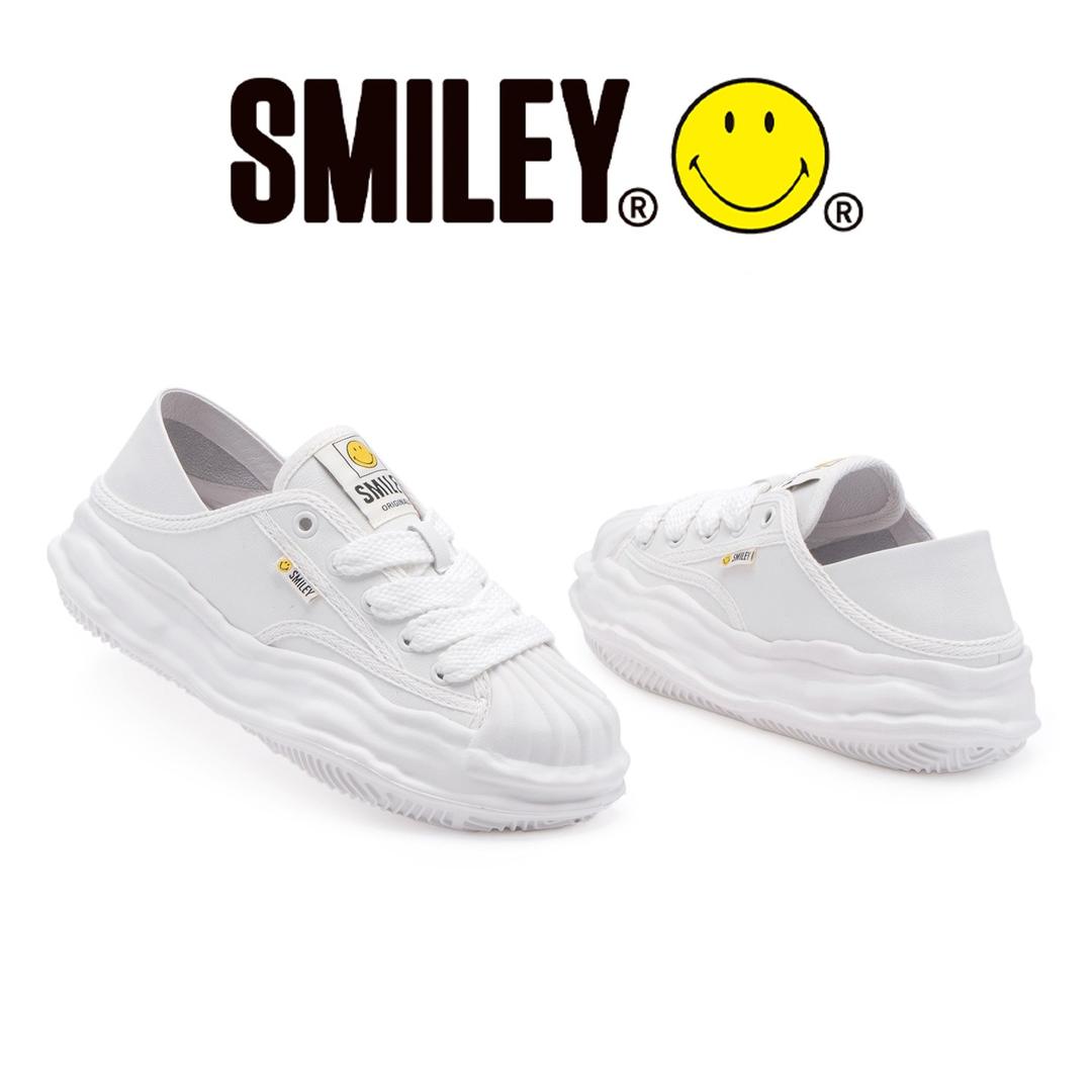 SMILEY官方旗舰店新款五色贝壳头溶解底休闲鞋