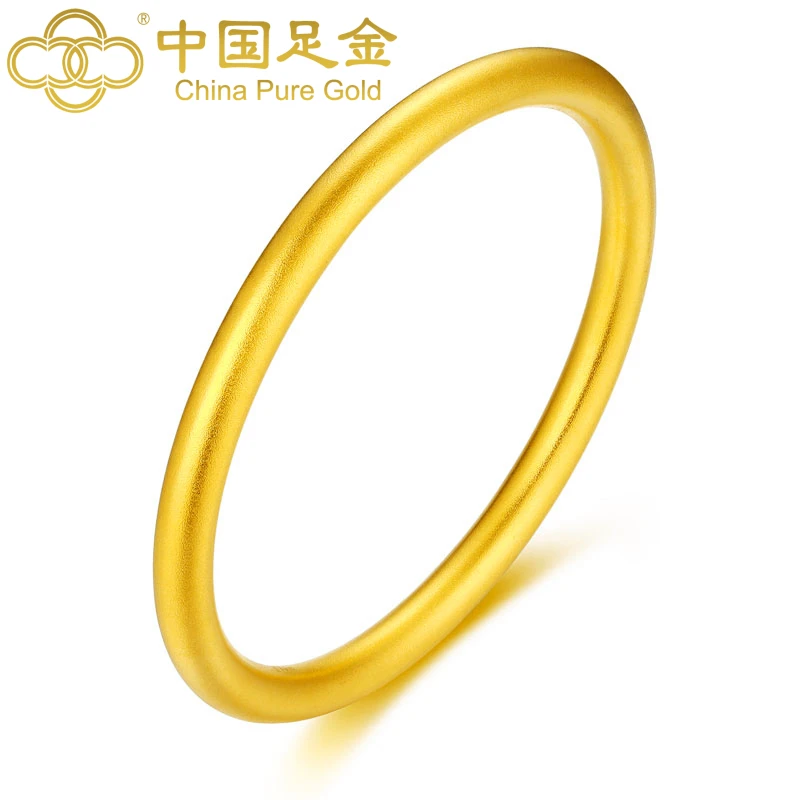 【中国足金】足金999 古法手镯精工5G工艺 卡5mm ZJ042509