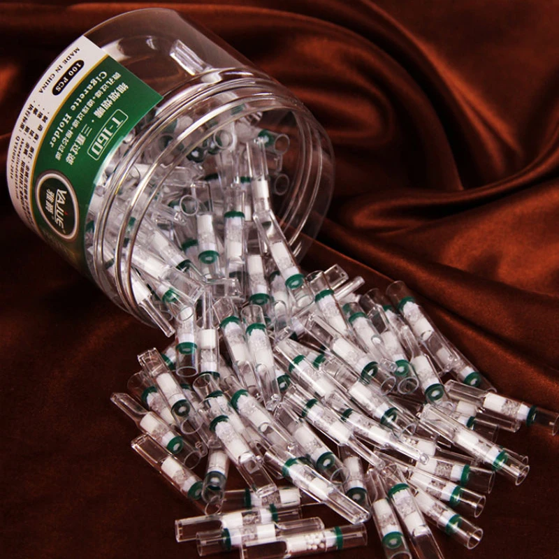 雅爵雅爵细支烟嘴一次性三重过滤烟嘴男女士过滤嘴