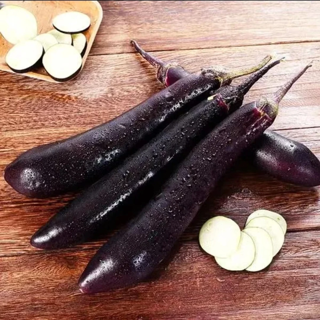 【顺丰/空运】东北新鲜紫茄子,紫裤茄子农家现摘现发3斤