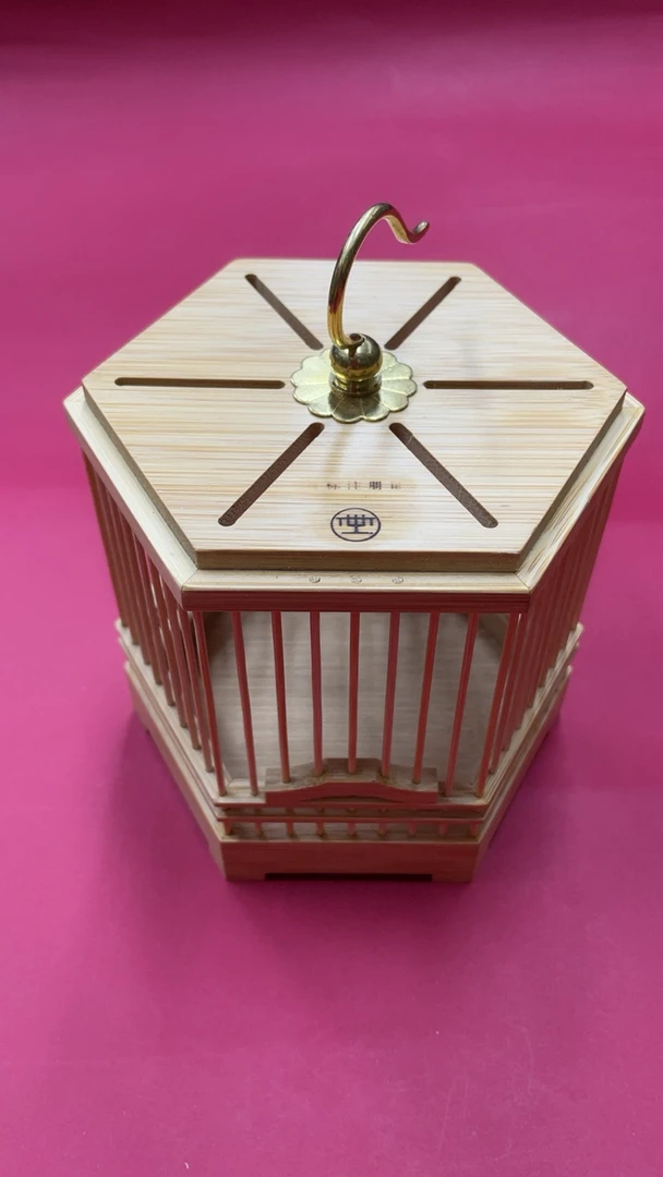 小林虫艺玉竹六角蝈蝈笼爬虫用品笼子蝈蝈竹笼