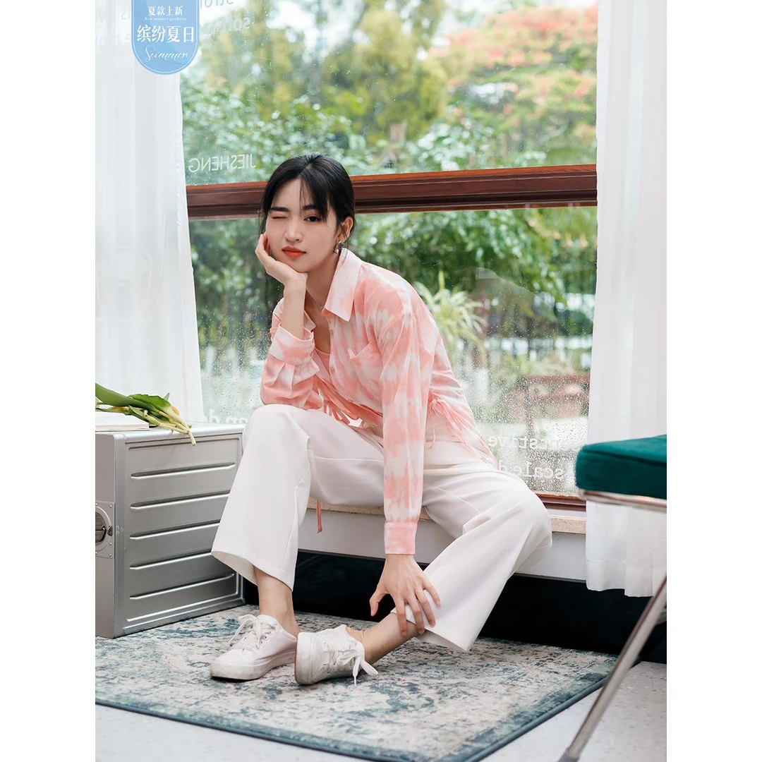 0537B柒量一裁小个子清爽无袖粉色吊带小背心上衣内搭外穿