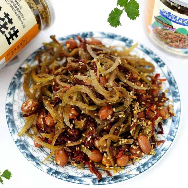 小鱼花生100克/罐 即食油炸香脆下酒菜休闲零食小吃