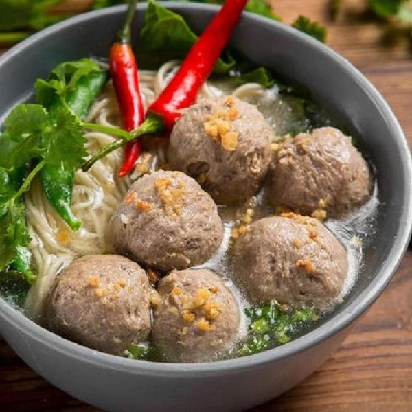 QUJINWEI/趣今味 潮汕手打牛肉丸  牛筋丸  500g/包 包邮