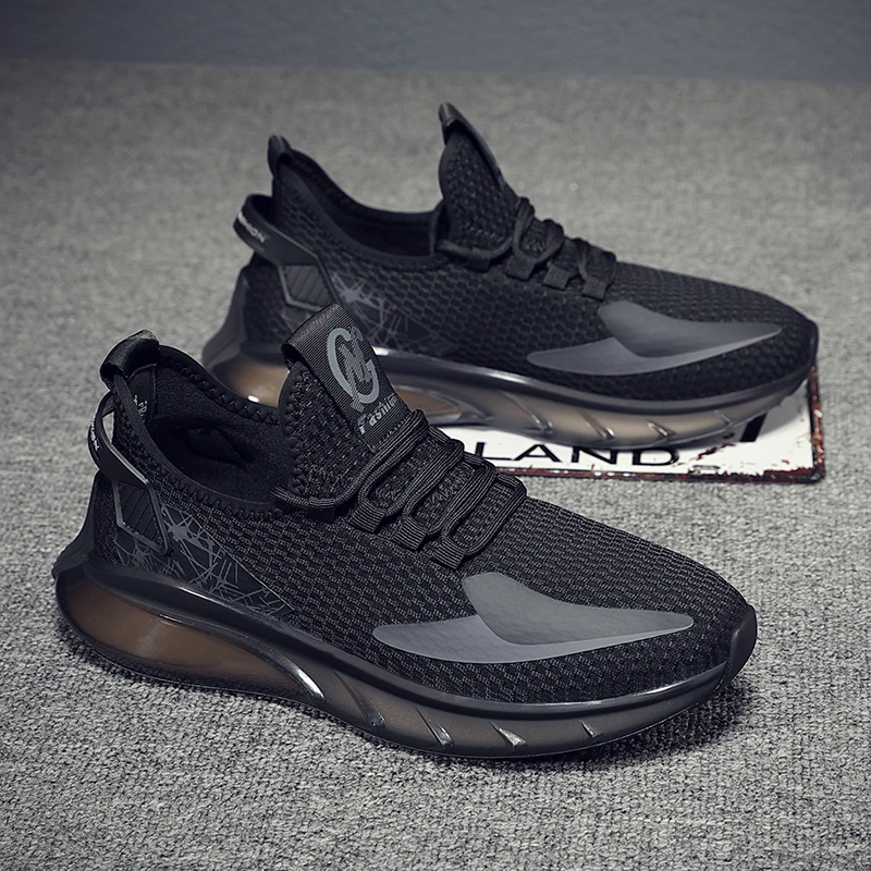 特大码男鞋45飞织网面椰子鞋46春季透气休闲鞋47男士运动鞋加肥胖