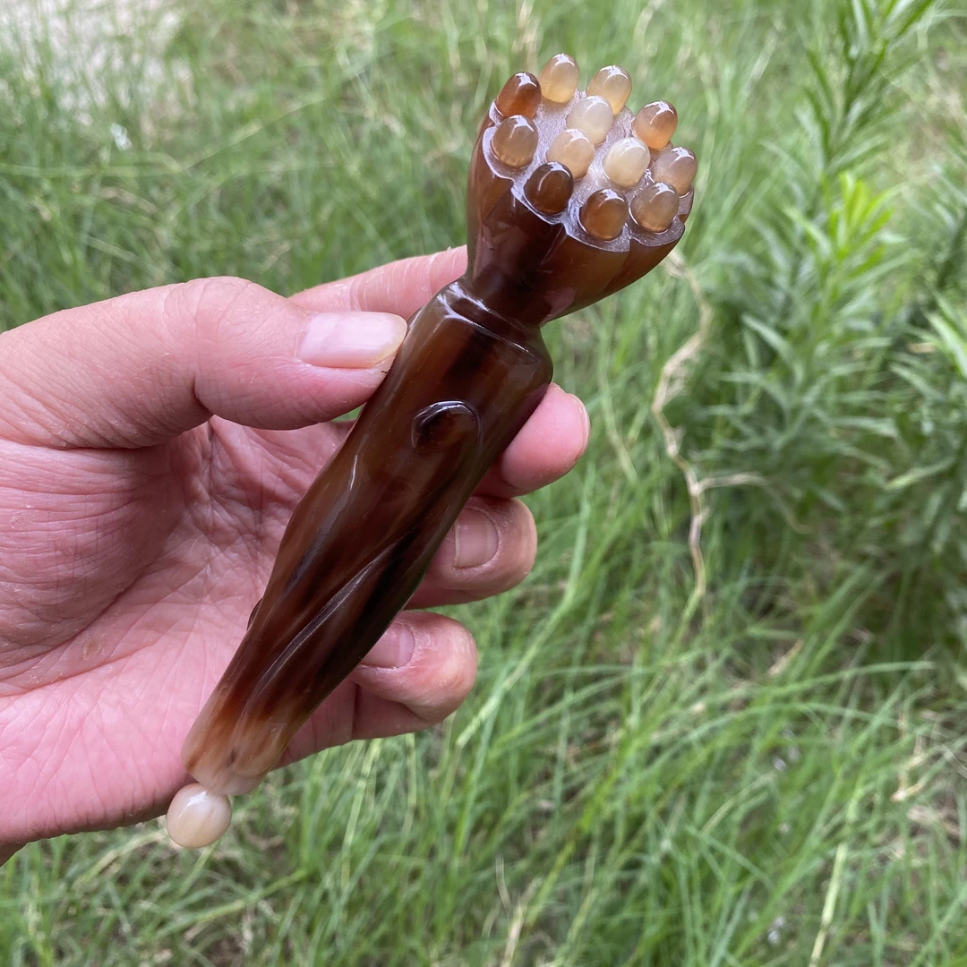 名匠。精 品 水 牛 角 莲 蓬  小莲蓬款式按摩器脸部面部提拉