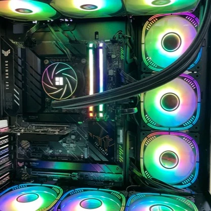 DIY定制链接与客服确认后再拍电脑游戏水冷海景房显卡黑色电竞