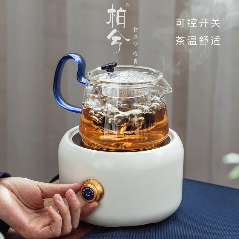 电陶炉煮茶器家用烧水泡茶玻璃壶水壶小型陶瓷煮茶炉普洱泡茶器具