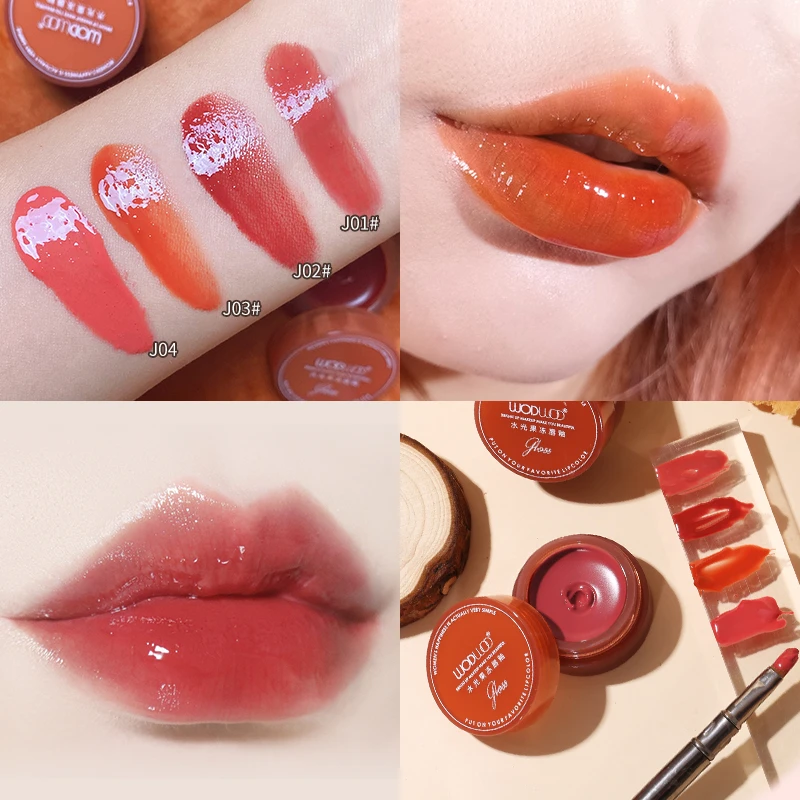 WODWOD水光果冻唇釉滋润保湿防干裂口红唇膏秋冬显白禁欲系彩妆