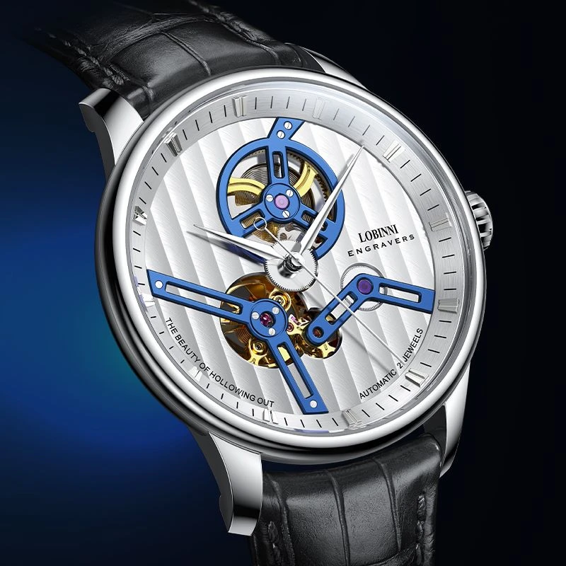 【罗宾尼旗舰】防水男士轻奢商务男款手表男机械表全自动男表9235