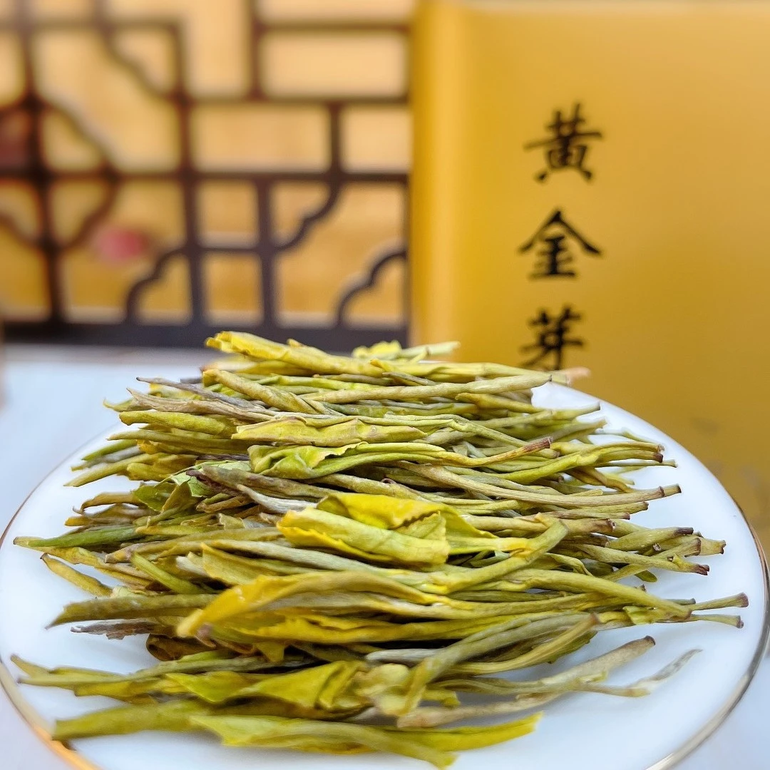 【全要黄金芽】黄金芽茶叶 浓香型明前绿茶 新茶 散装100克/200克