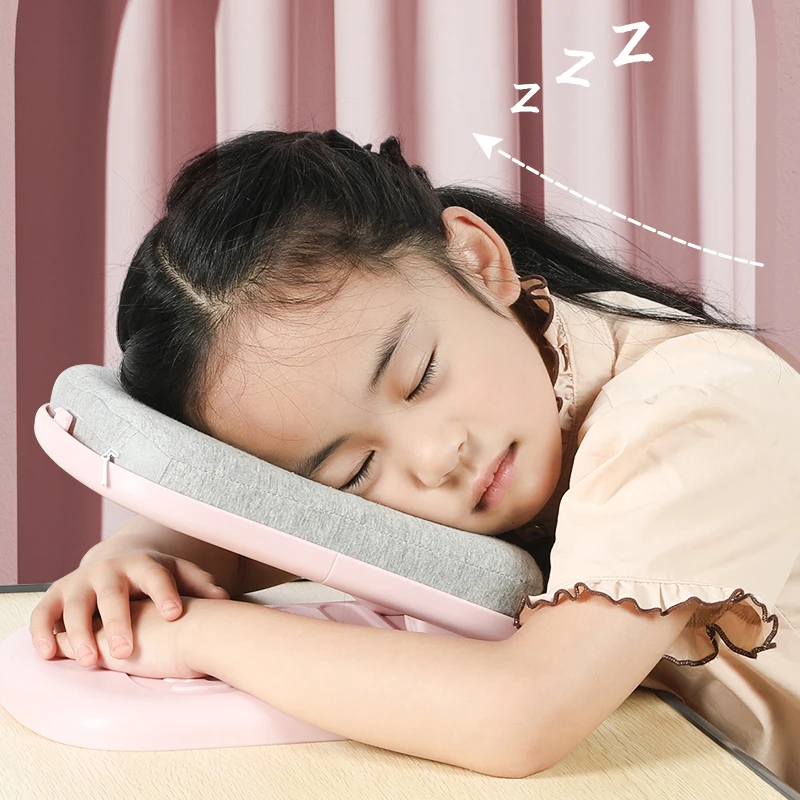 午睡枕小学生趴睡枕儿童便携折叠睡觉神器学生桌上午休抱枕趴趴枕