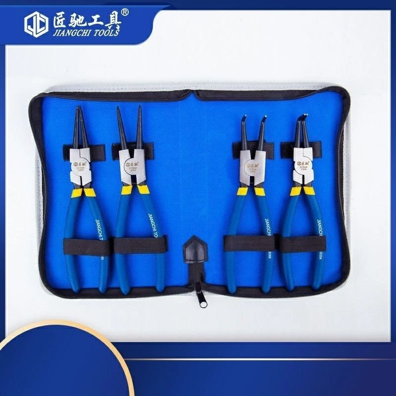 匠驰卡簧钳7寸设计环钳内弯外弯弹簧钳耐用齐全品质专业产品