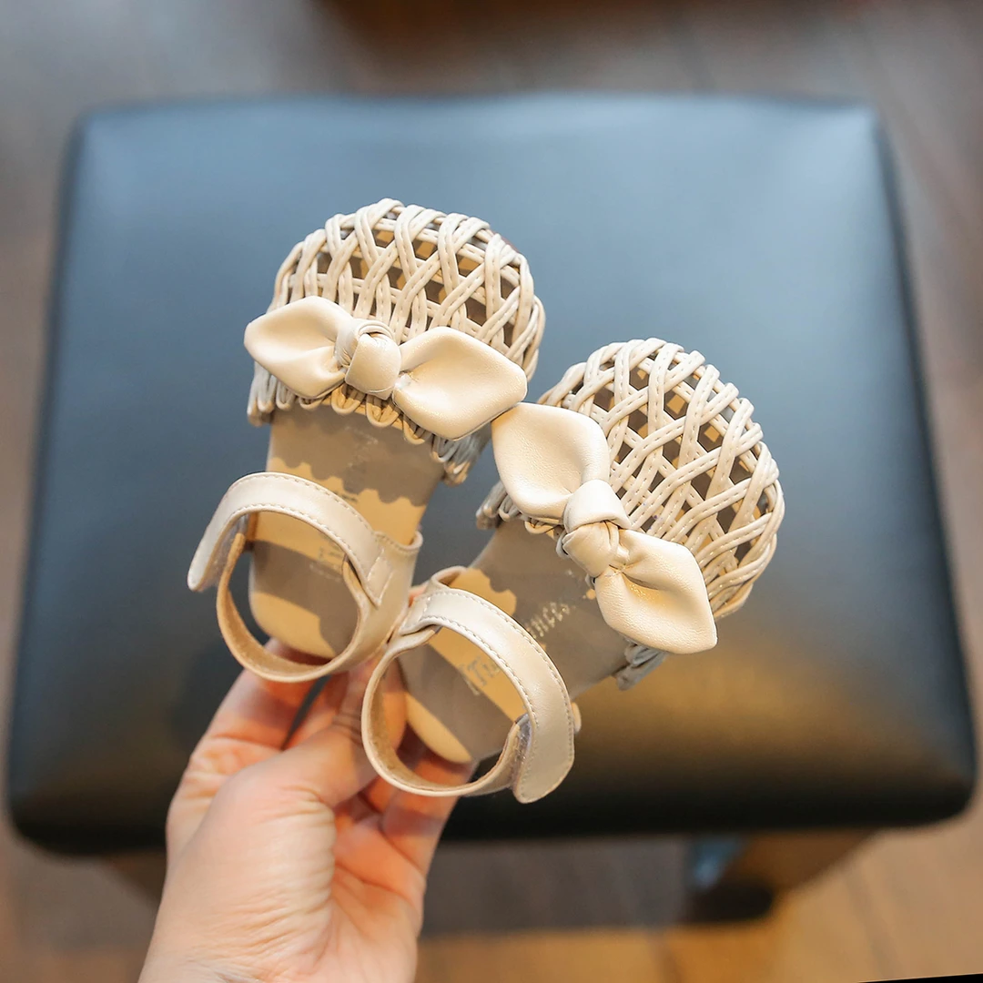 夏季婴儿凉鞋女宝1-3岁小童公主鞋软底幼儿学步鞋单鞋女宝宝鞋子