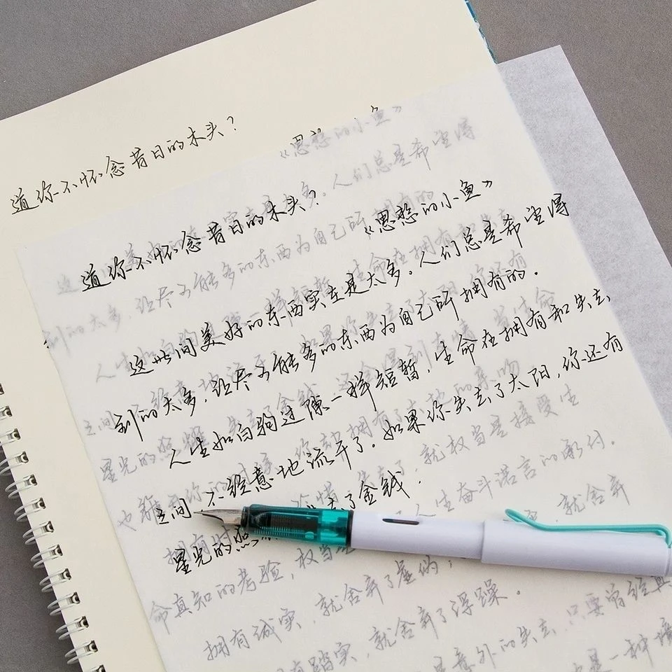 女生手写体清秀漂亮字体钢笔字帖大学生成人行楷行书江湖书法临摹