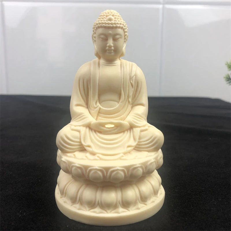 果雕刻大日如来工艺品摆件车摆件