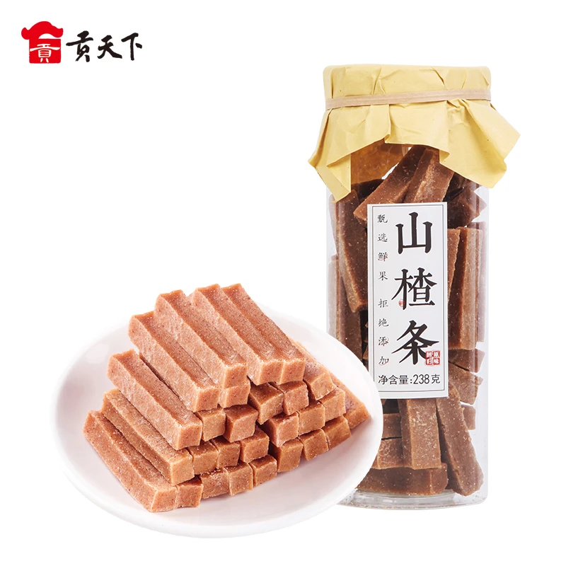 吃友记山楂条238g罐装酸甜软糯休闲零食开胃小吃
