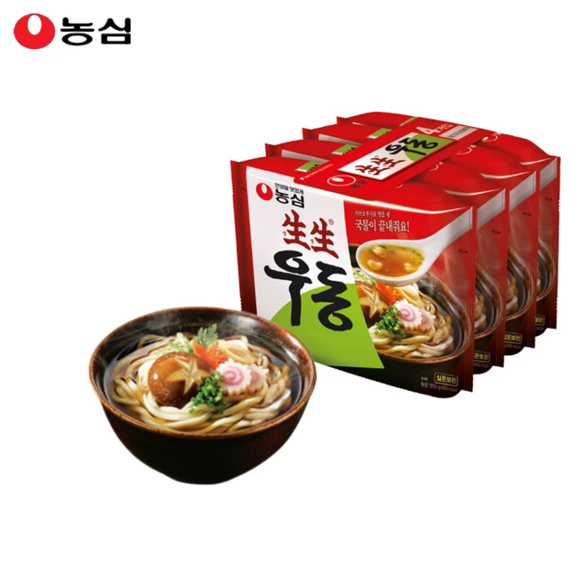 【律哥推荐】韩国进口 农心生生乌冬面  253g/袋