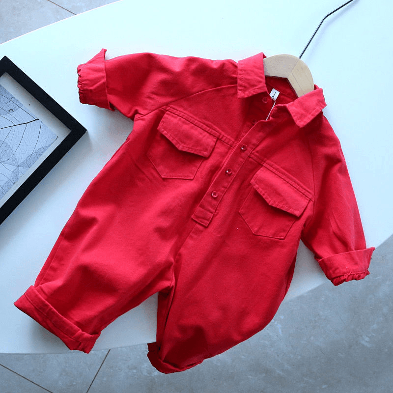 六一生肖纯棉反光婴儿哈衣春秋款宝宝纯棉连体衣小童爬服潮