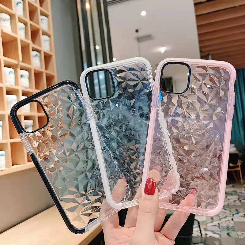 【苹果/华为荣耀/oppo/vivo小米红米】潮牌钻石纹手机壳晶晶同款