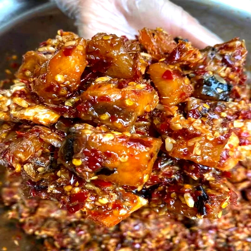 酒糟鱼江西农家手工自制香辣酒糟鱼罐头 即食下饭菜280g/瓶