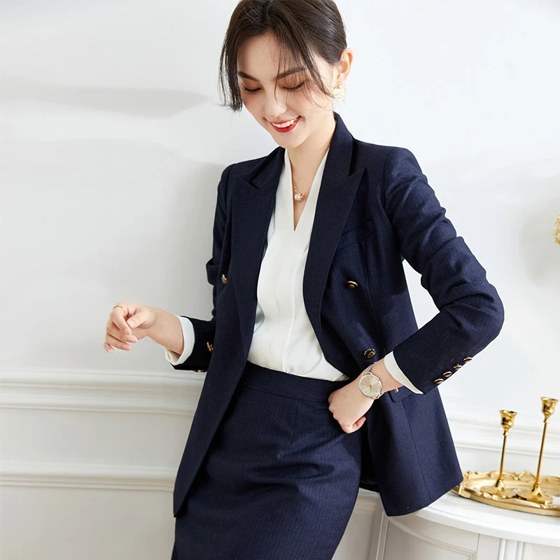 芭妃娅职业装女西服套装时尚气质职场经理正装商务西装上班工作服