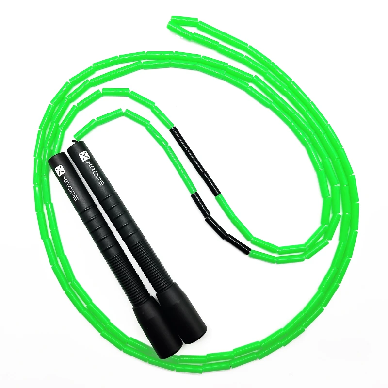 XROPE硬珠节7mm细珠耐摔放绳花样专业跳绳比赛不绕绳曼巴初学成人