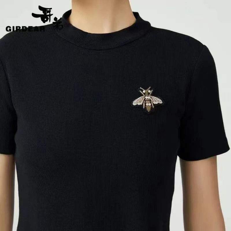 夏款短款蜜蜂T恤1300360