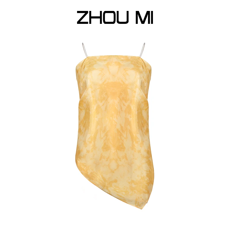 ZHOU MI “夏日艳阳”系列之珠珠吊带上衣 ZS3308
