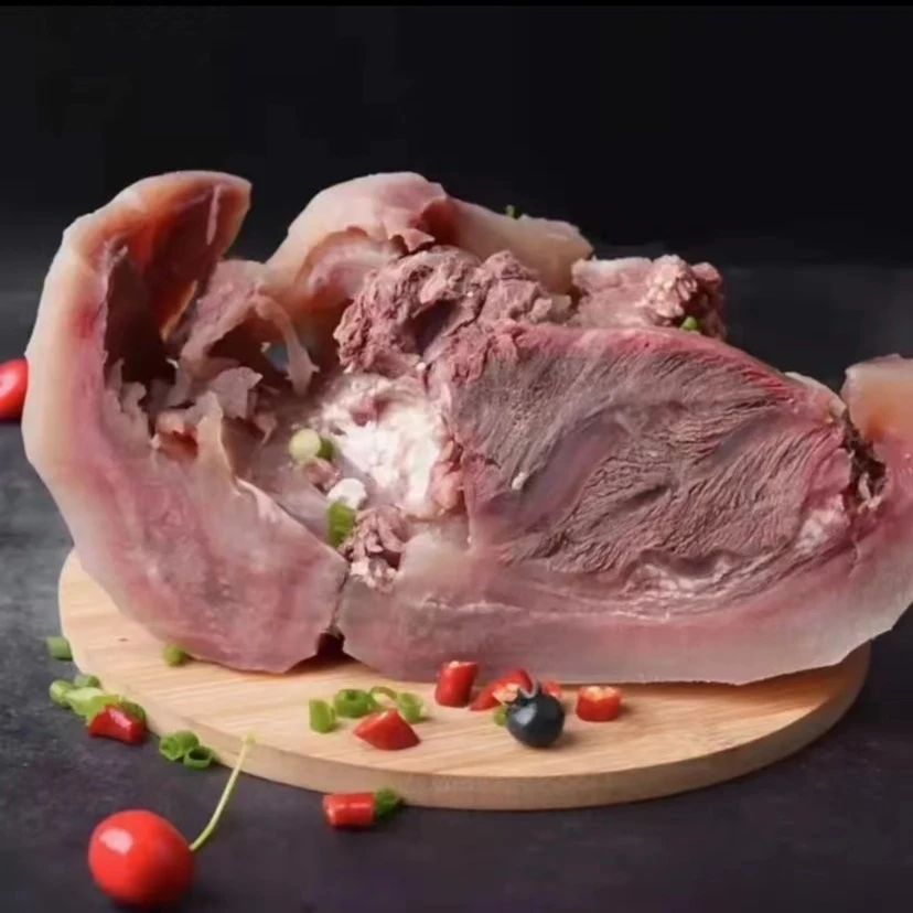 原切正宗小黄牛牛头肉整块发货不是牛肉片净重三斤五斤七斤十斤
