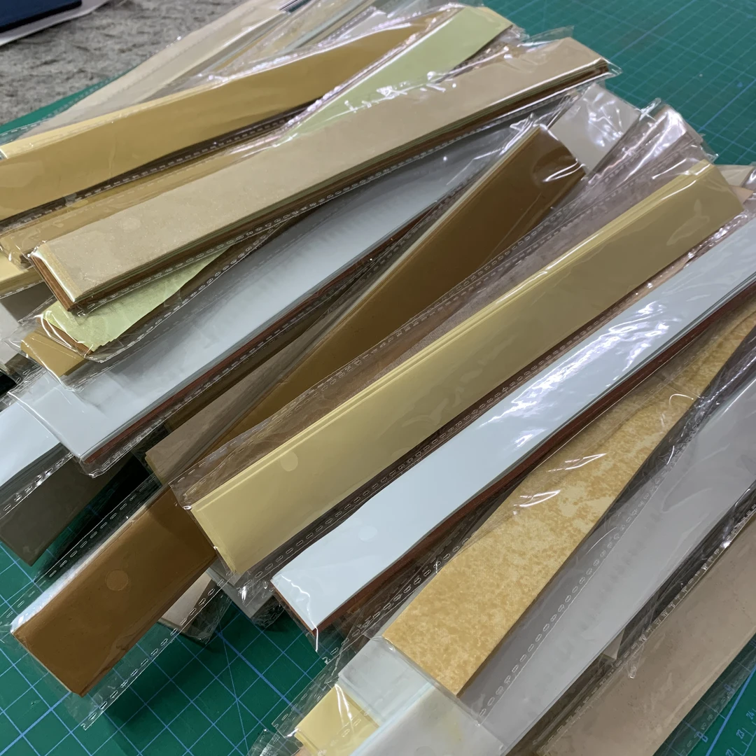 禧·蜡染临帖条宣纸3×34cm5包一份共250张半生熟颜款式色随机