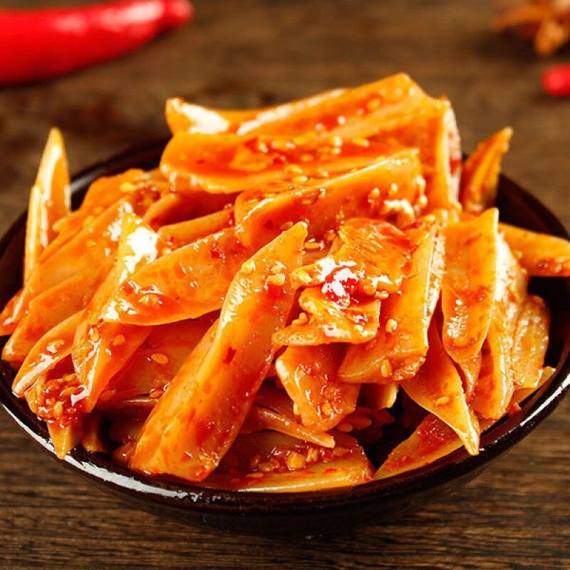 麻辣三角骨重庆特色鸡脆骨香辣开袋即食蛋白质手工储存鲜香保质期