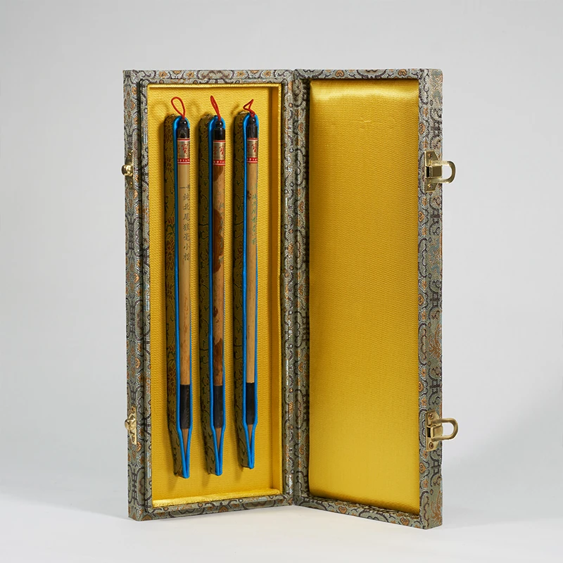 荣宝斋文房 荣宝斋定制纯北尾狼毫小楷毛笔套装