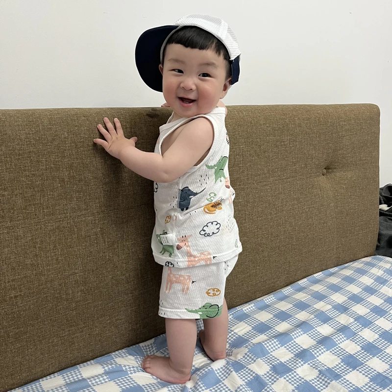 【全棉优品母婴】婴儿背心A类纯棉无骨0-5岁男女宝宝薄款夏季打底