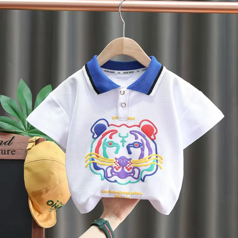 童装儿童短袖T恤夏装Polo衫