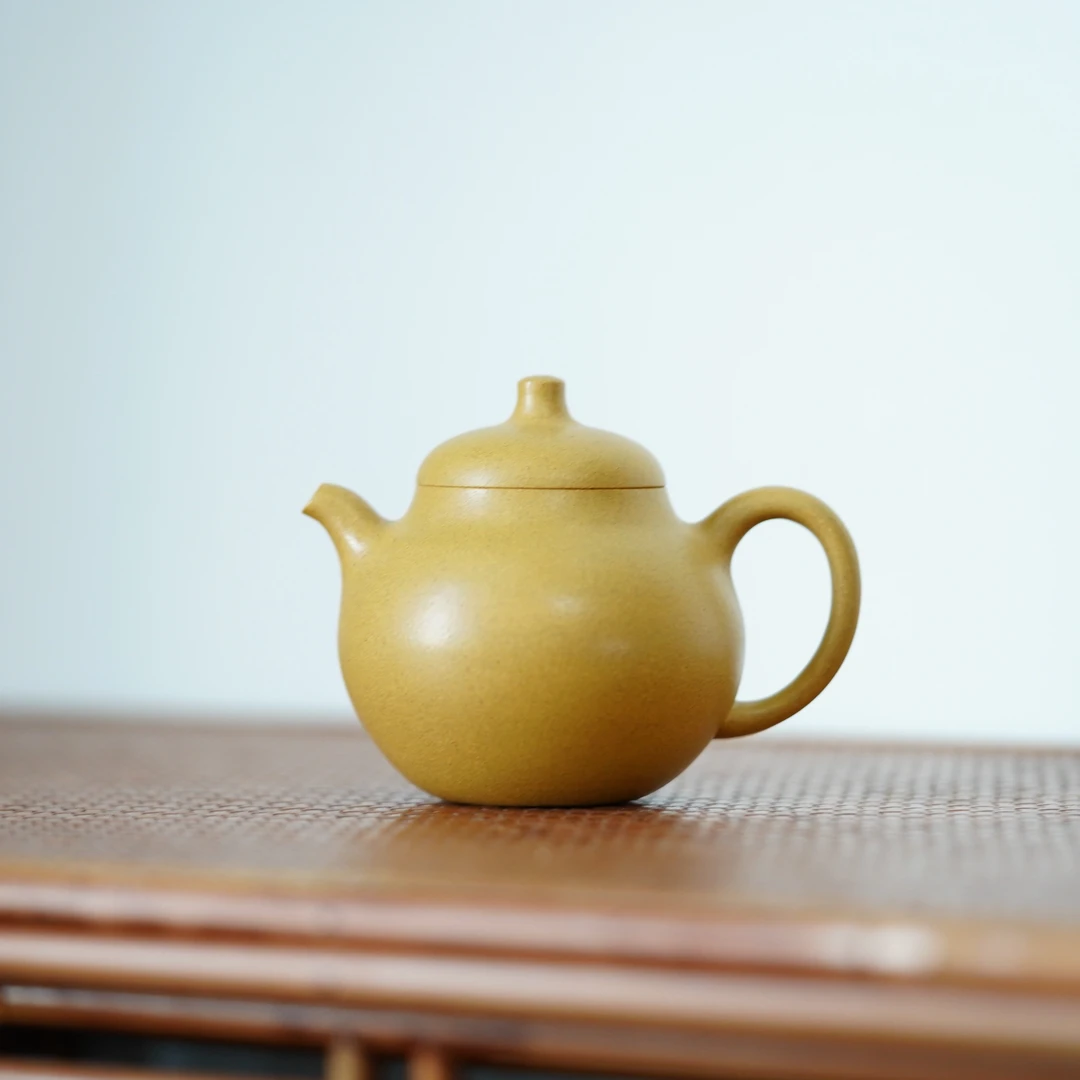 全手工黄金段泥匏瓜壶容量160毫升