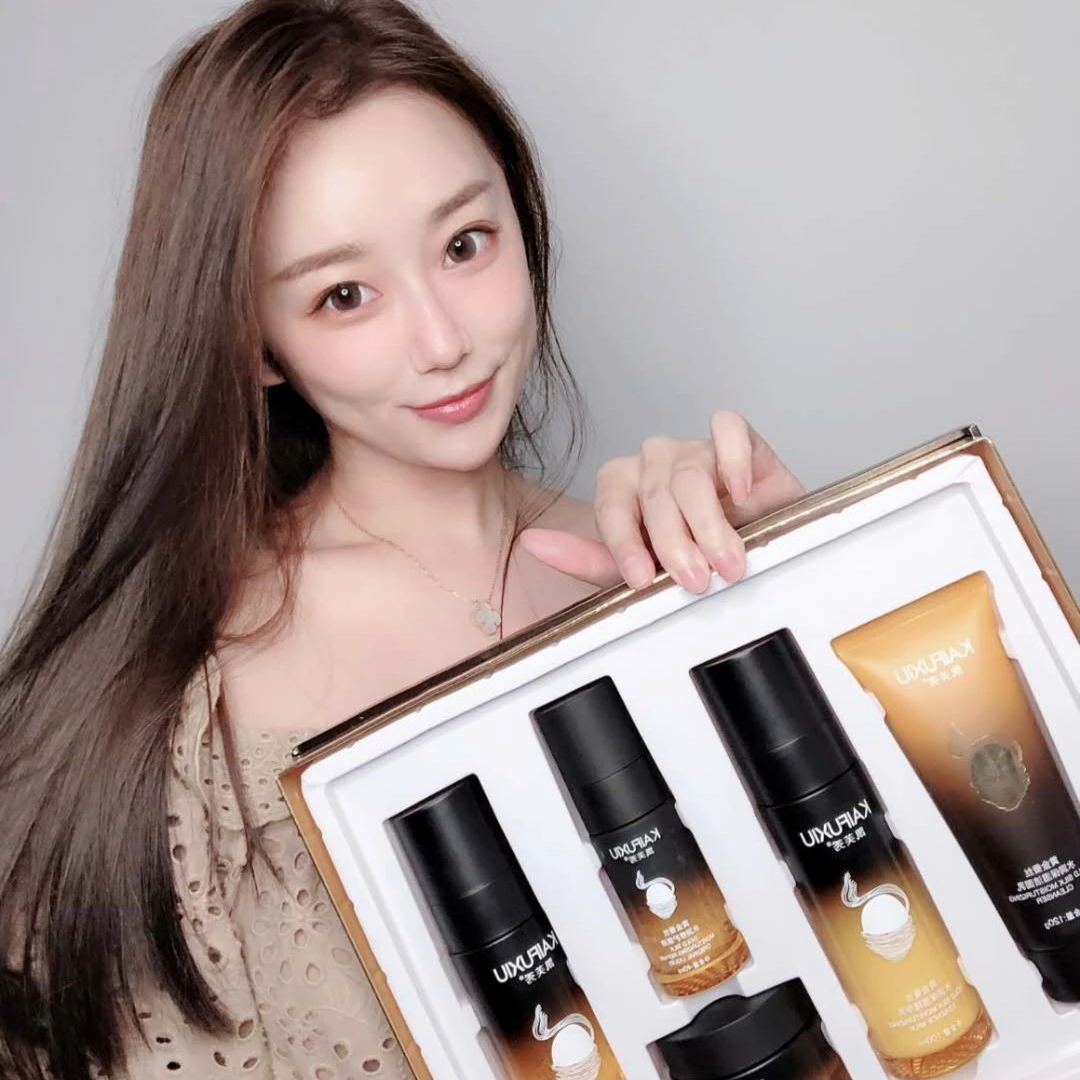 【工厂福利王炸款】凯芙秀黄金蚕丝水润修护五件套