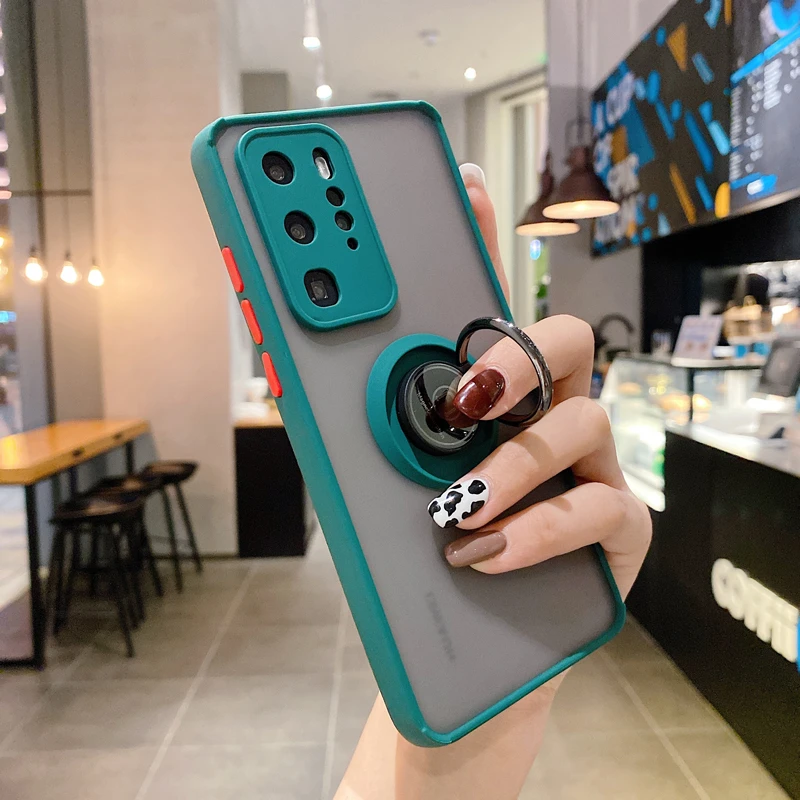 适用于华为nova7手机壳简约肤感磨砂NOVA7pro硅胶软边镜头全包防