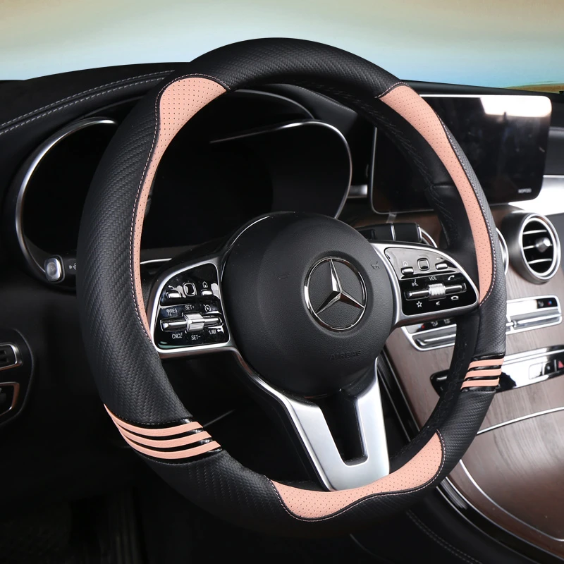 新老宝骏310W20/11/13/15/17/19/年专用汽车四季通用卡通方向盘套