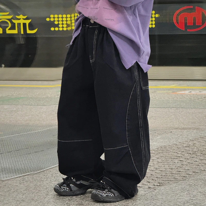 童装男童裤子秋装2024新款儿童休闲裤秋季韩版中大童秋装长裤男孩